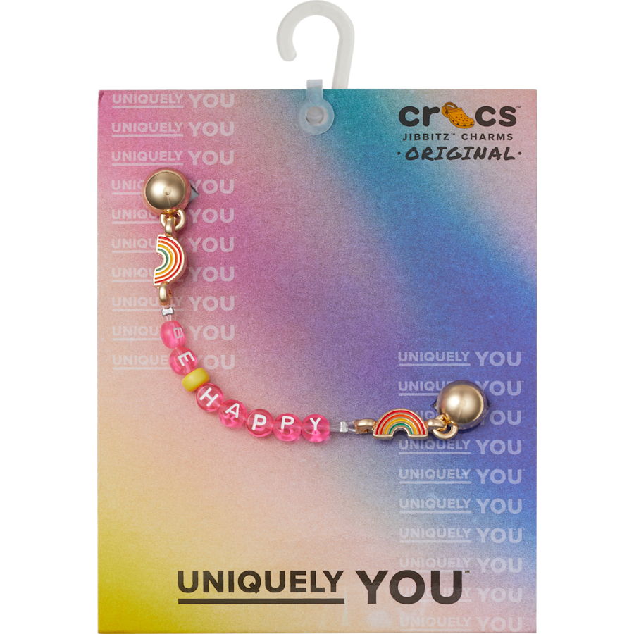 Crocs Sale Be Happy Chain Jibbitz™ charms