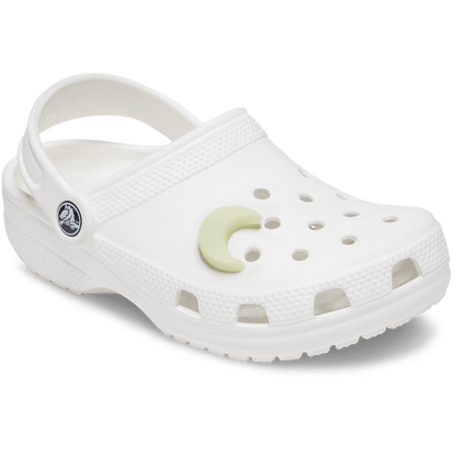Crocs Featured Glow In The Dark Crescent Moon Jibbitz™ charms