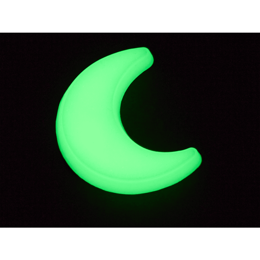 Crocs Featured Glow In The Dark Crescent Moon Jibbitz™ charms