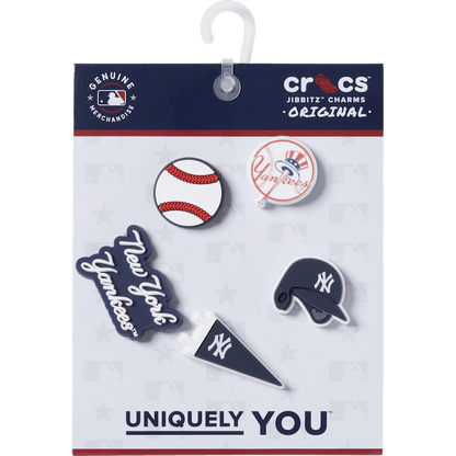 Crocs Signature MLB New York Yankees 5 Pack Jibbitz™ charms