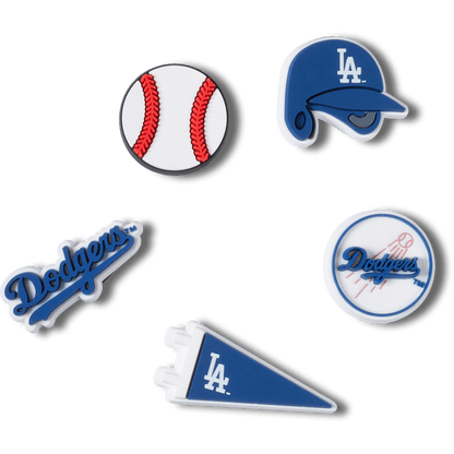 Crocs Special Offer MLB Los Angeles Dodgers 5pck Jibbitz™ charms