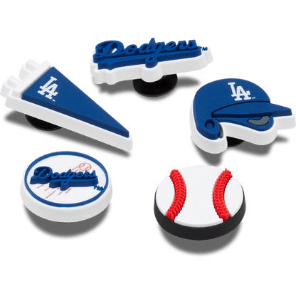 Crocs Special Offer MLB Los Angeles Dodgers 5pck Jibbitz™ charms