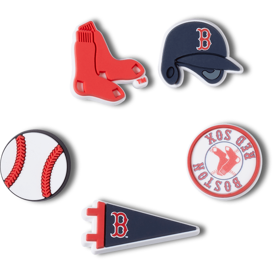 Crocs Best Price MLB Boston Red Sox 5pck Jibbitz™ charms