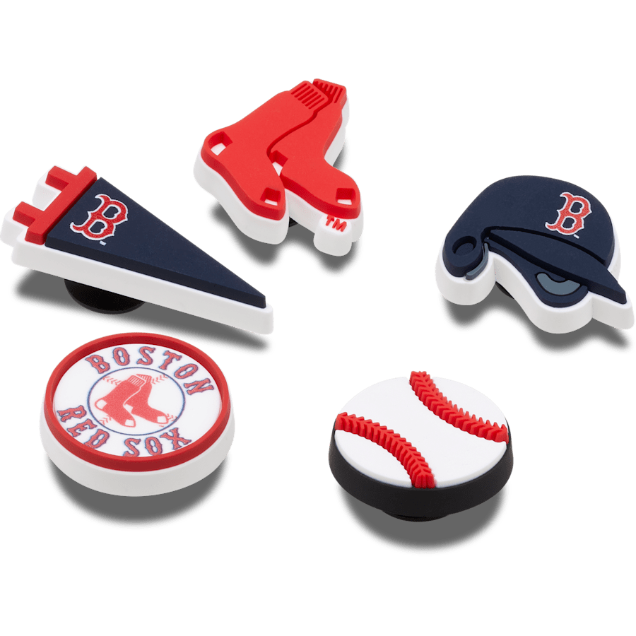Crocs Best Price MLB Boston Red Sox 5pck Jibbitz™ charms