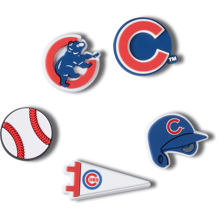 Crocs Great Value MLB Chicago Cubs 5pck Jibbitz™ charms