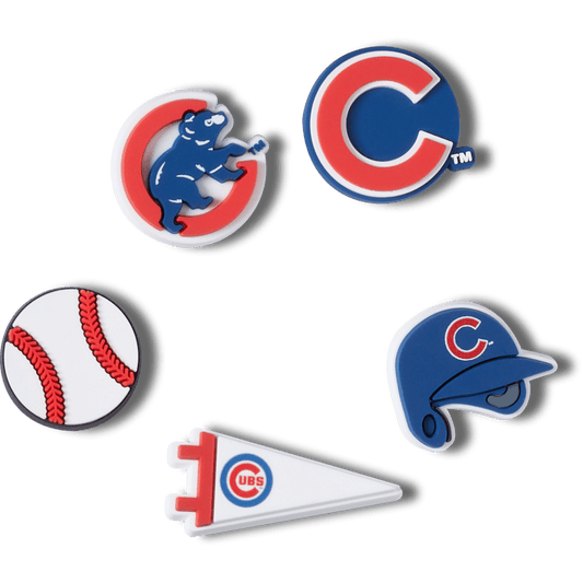 Crocs Great Value MLB Chicago Cubs 5pck Jibbitz™ charms