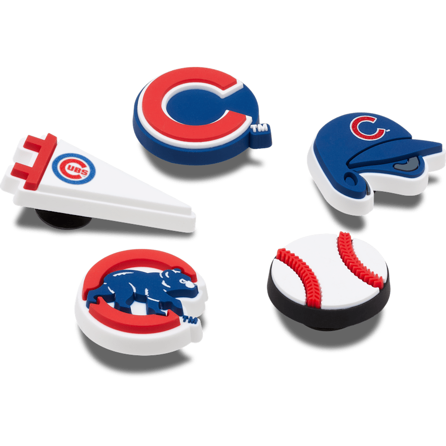 Crocs Great Value MLB Chicago Cubs 5pck Jibbitz™ charms