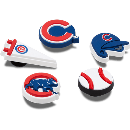 Crocs Great Value MLB Chicago Cubs 5pck Jibbitz™ charms