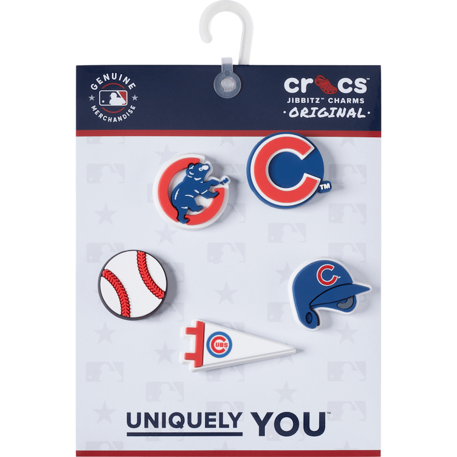 Crocs Great Value MLB Chicago Cubs 5pck Jibbitz™ charms
