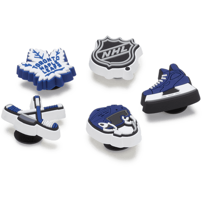 Crocs Quality NHL® Toronto Maple Leafs® 5 Pack Jibbitz™ charms