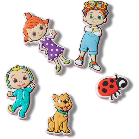 Crocs Exclusive Cocomelon 5 Pack Jibbitz™ charms