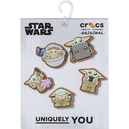 Crocs Hot Sale Grogu 5 Pack Jibbitz™ charms