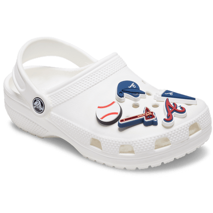 Crocs New MLB Atlanta Braves 5 Pack Jibbitz™ charms