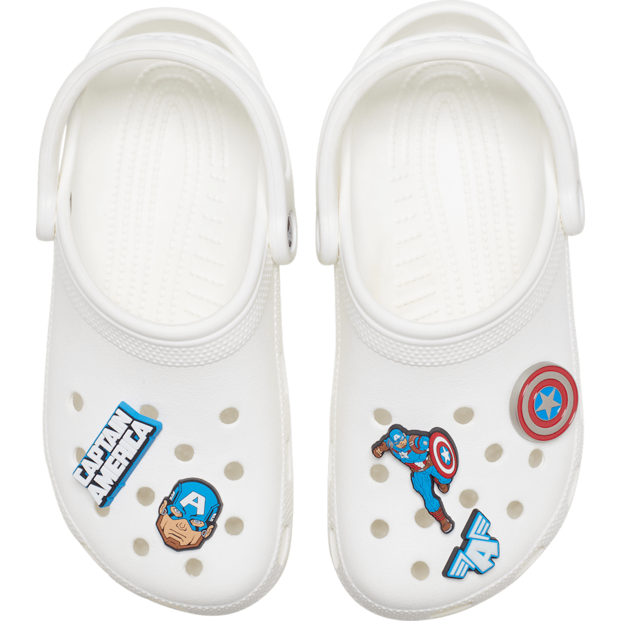 Crocs Hot Sale Captain America 5 Pack Jibbitz™ charms