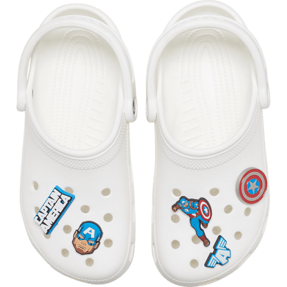 Crocs Hot Sale Captain America 5 Pack Jibbitz™ charms