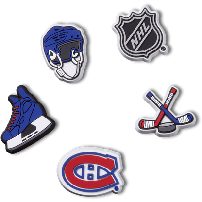 Crocs Essential NHL® Montreal Canadiens® 5 Pack Jibbitz™ charms