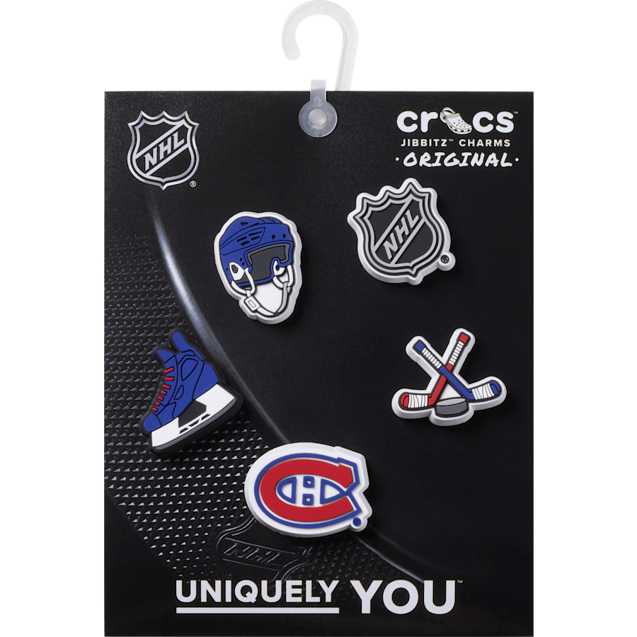 Crocs Essential NHL® Montreal Canadiens® 5 Pack Jibbitz™ charms