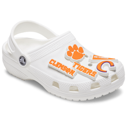 Crocs Essential Clemson Univ 5 Pack Jibbitz™ charms