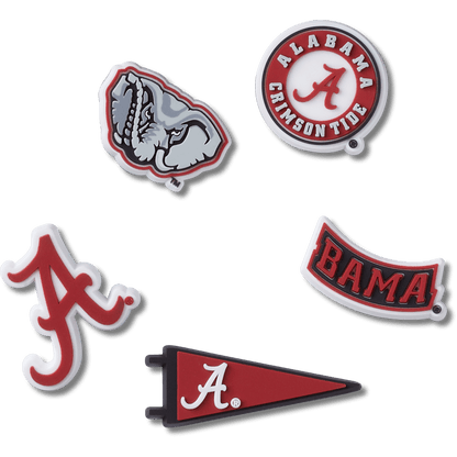 Crocs Popular University of Alabama 5 Pack Jibbitz™ charms