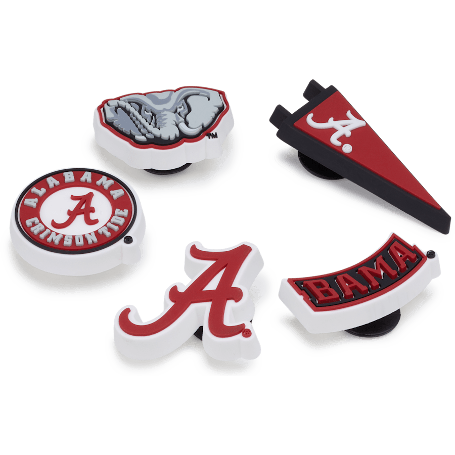 Crocs Popular University of Alabama 5 Pack Jibbitz™ charms