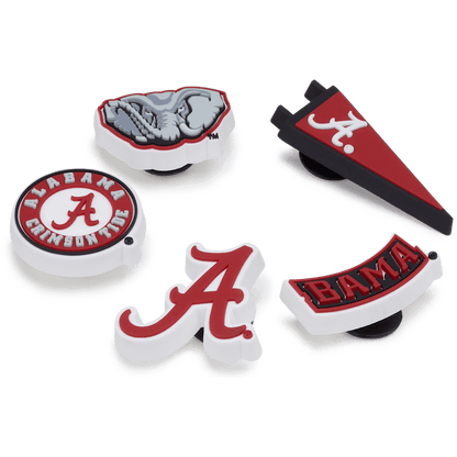 Crocs Popular University of Alabama 5 Pack Jibbitz™ charms