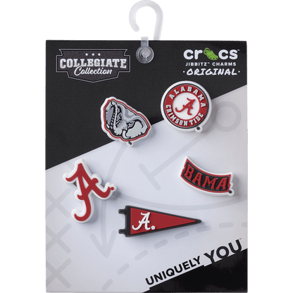 Crocs Popular University of Alabama 5 Pack Jibbitz™ charms
