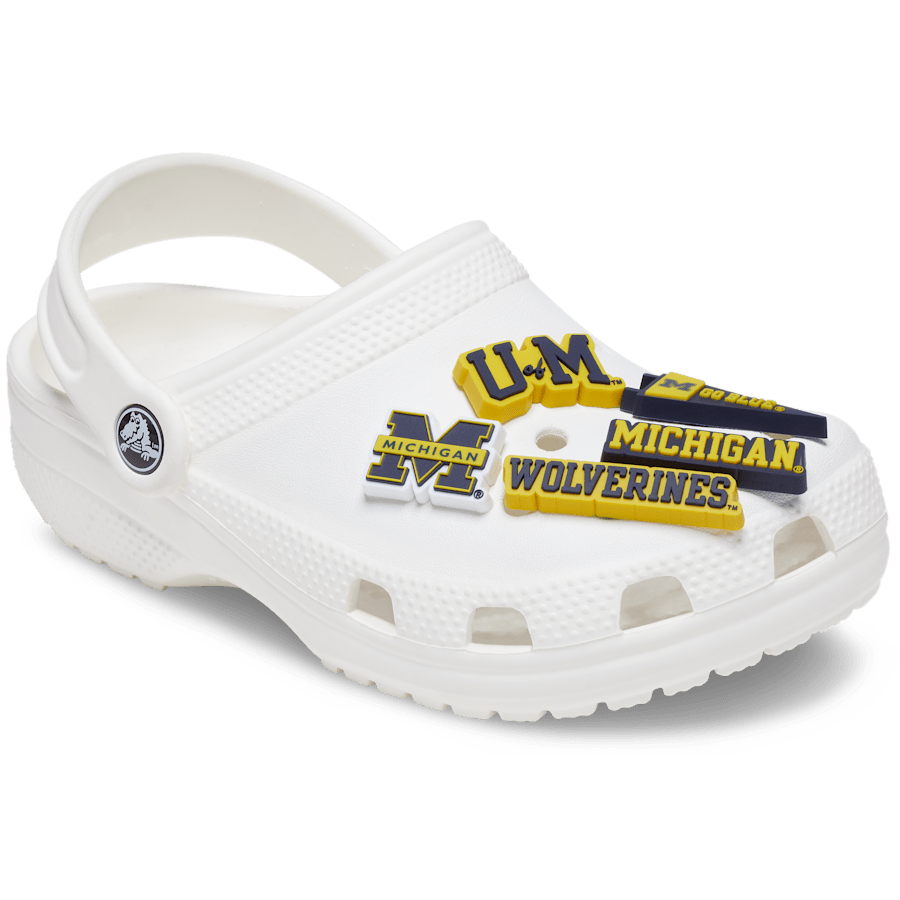 Crocs Great Value University of Michigan 5 Pack Jibbitz™ charms