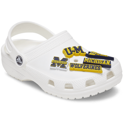 Crocs Great Value University of Michigan 5 Pack Jibbitz™ charms