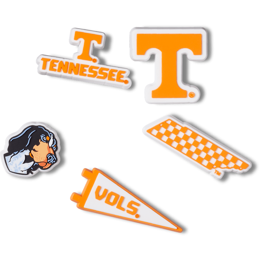 Crocs Classic University of Tennessee 5 Pack Jibbitz™ charms