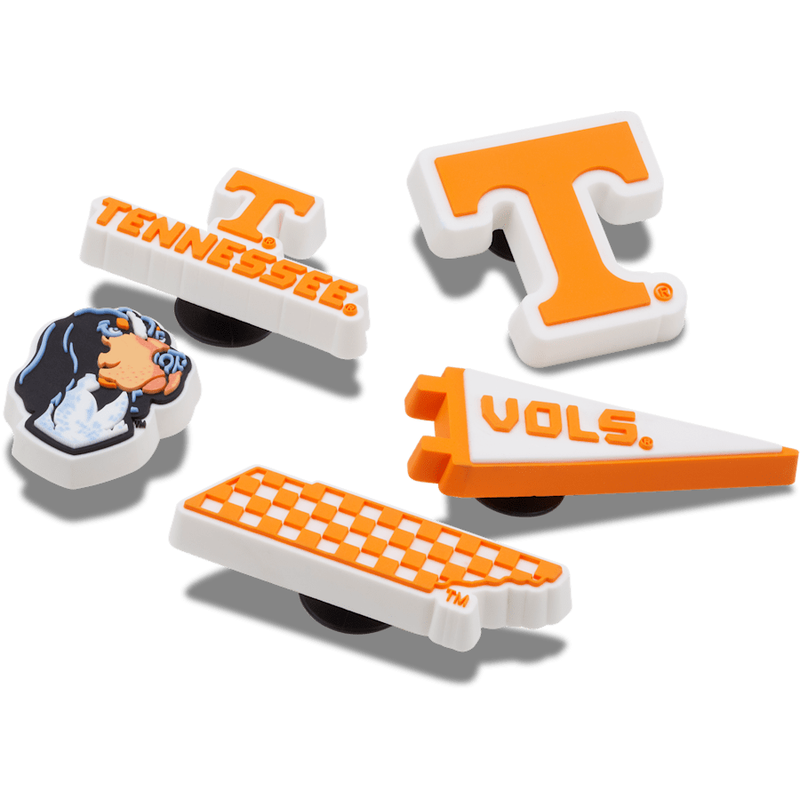 Crocs Classic University of Tennessee 5 Pack Jibbitz™ charms