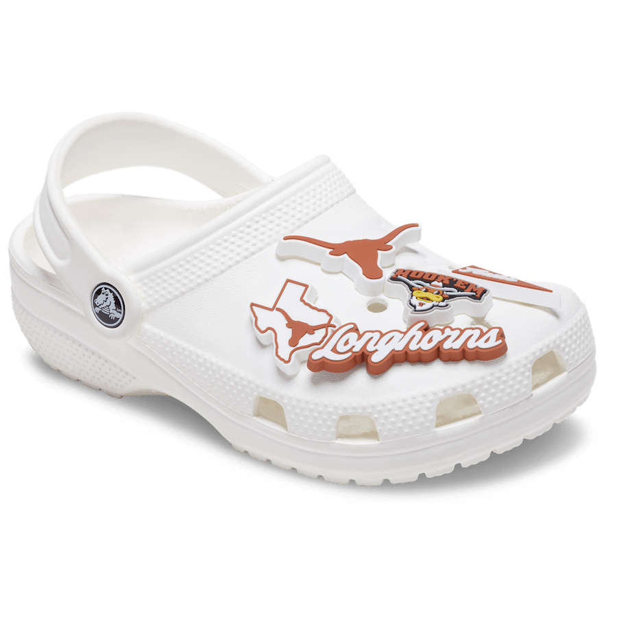 Crocs Discount University of Texas 5 Pack Jibbitz™ charms