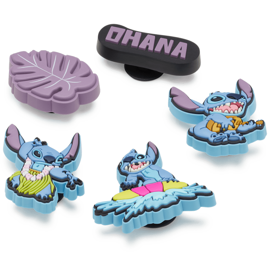 Crocs Hot Sale Stitch Tropical 5 Pack Jibbitz™ charms