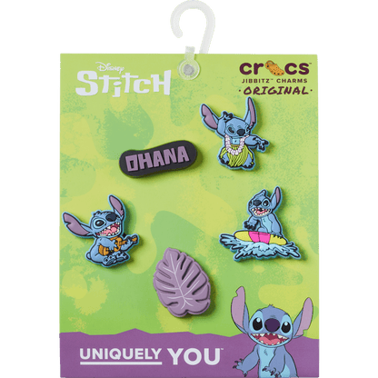 Crocs Hot Sale Stitch Tropical 5 Pack Jibbitz™ charms