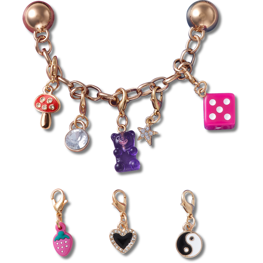 Crocs Trending Custom Charm Chain 5 Pack Jibbitz™ charms