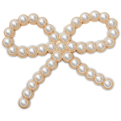 Crocs Value Pearl Bow Jibbitz™ charms