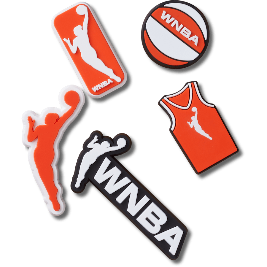 Crocs Essential WNBA 5 Pack Jibbitz™ charms