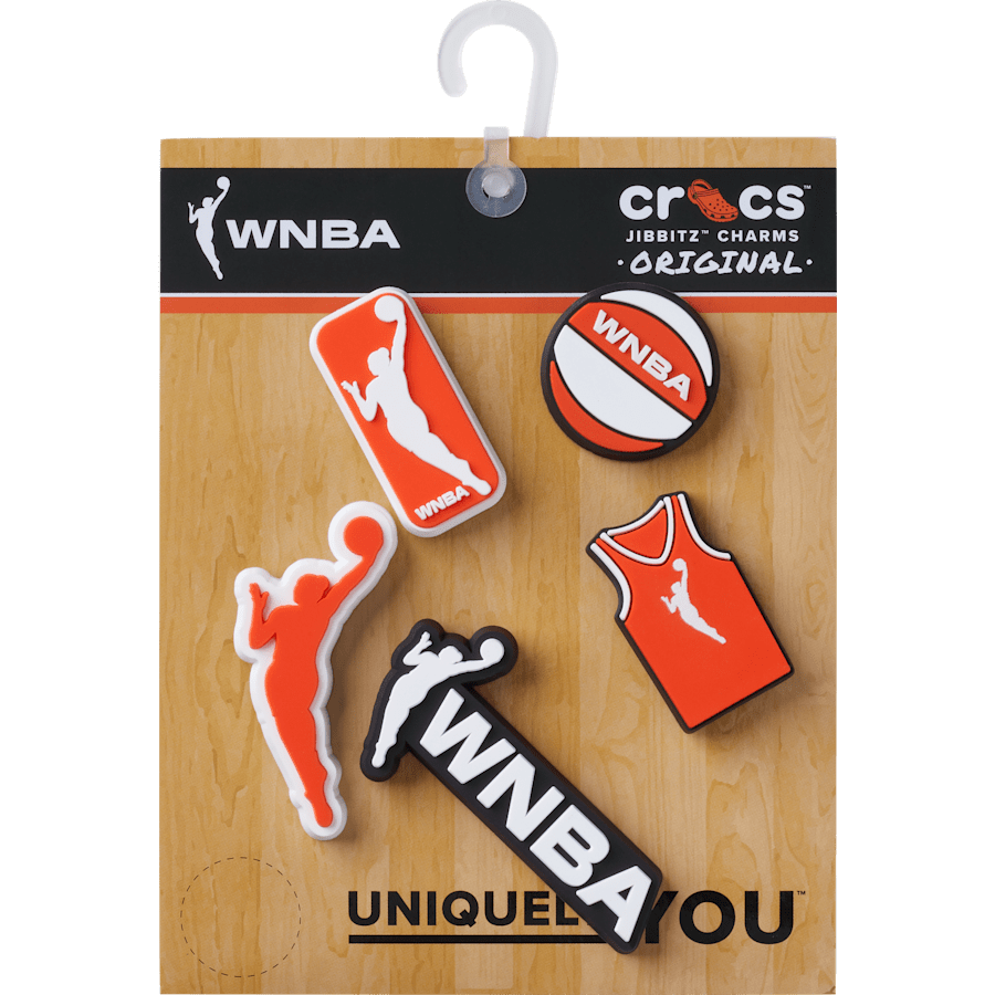 Crocs Essential WNBA 5 Pack Jibbitz™ charms