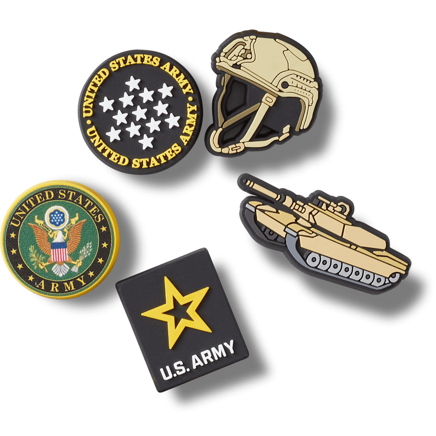 Crocs Everyday US Army 5 Pack 2 Jibbitz™ charms