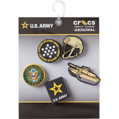 Crocs Everyday US Army 5 Pack 2 Jibbitz™ charms
