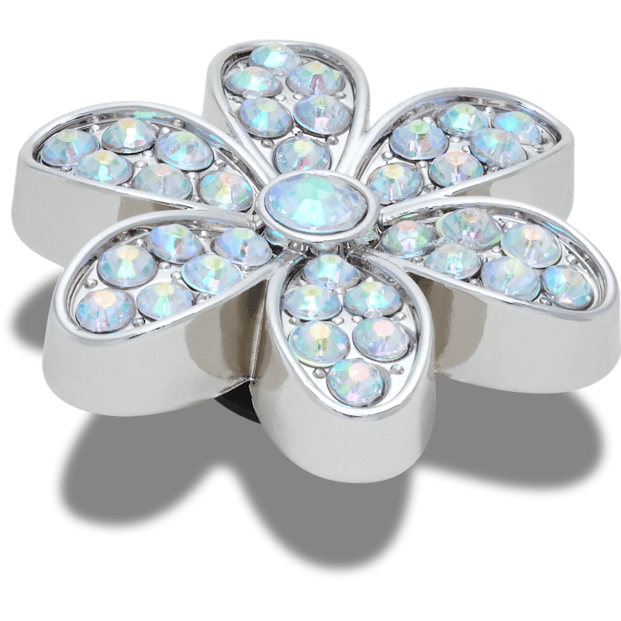Crocs Latest Silver Mnchrm Daisy 1 Jibbitz™ charms