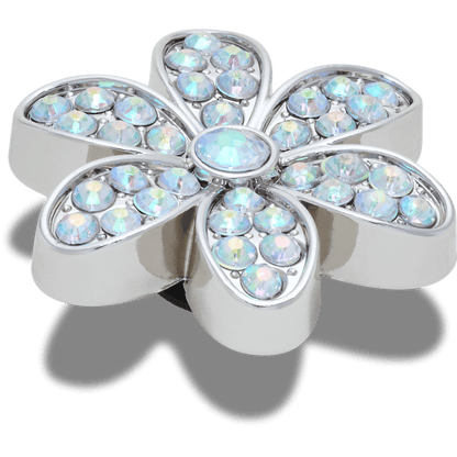 Crocs Latest Silver Mnchrm Daisy 1 Jibbitz™ charms