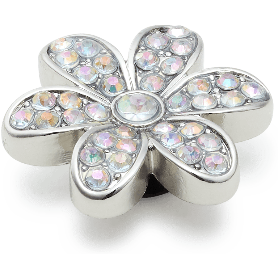 Crocs Latest Silver Mnchrm Daisy 1 Jibbitz™ charms