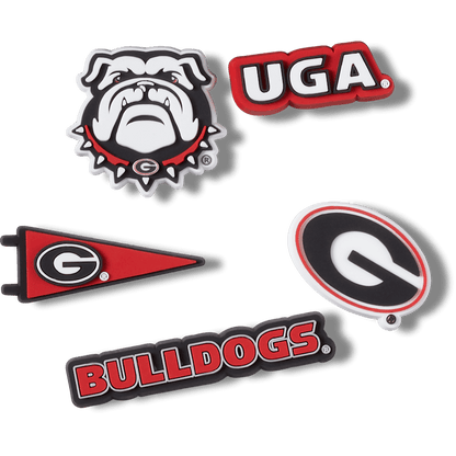 Crocs Best Price University of Georgia 5 Pack Jibbitz™ charms