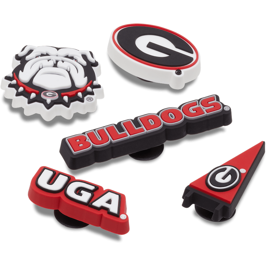 Crocs Best Price University of Georgia 5 Pack Jibbitz™ charms