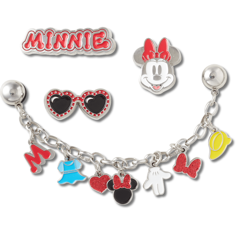 Crocs Best Seller Minnie Mouse 5 Pack Jibbitz™ charms