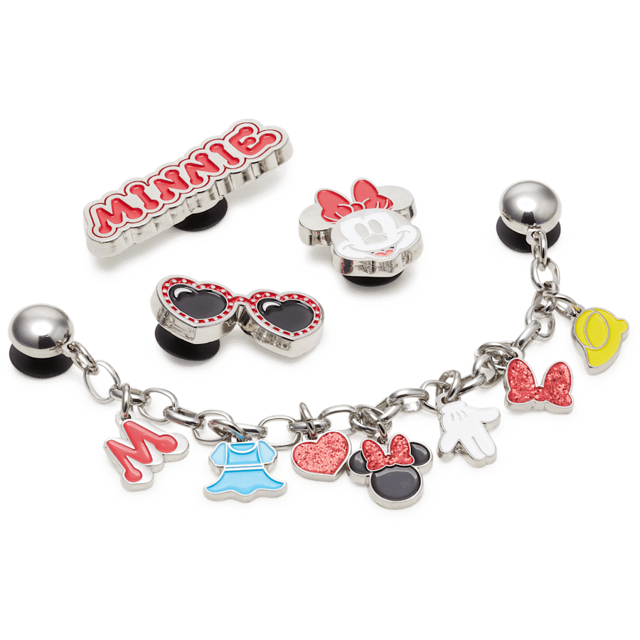 Crocs Best Seller Minnie Mouse 5 Pack Jibbitz™ charms