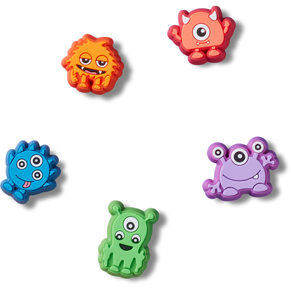 Crocs Great Value Tiny Monster 5 Pack  Jibbitz™ charms