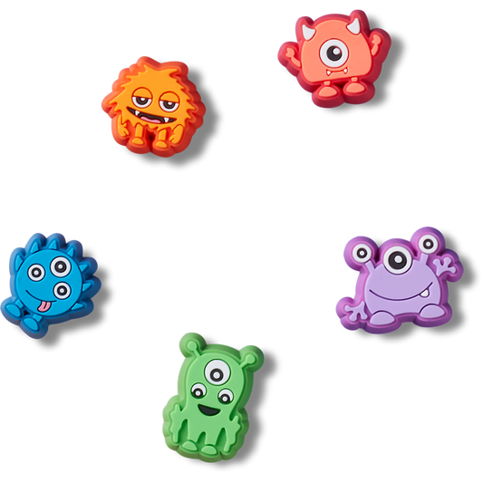 Crocs Great Value Tiny Monster 5 Pack  Jibbitz™ charms