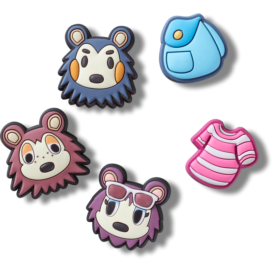 Crocs Classic Animal Crossing Creator 5 Pack Jibbitz™ charms