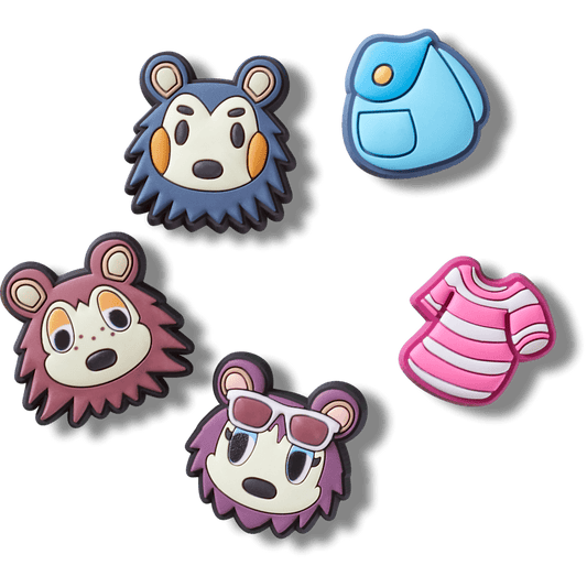 Crocs Classic Animal Crossing Creator 5 Pack Jibbitz™ charms